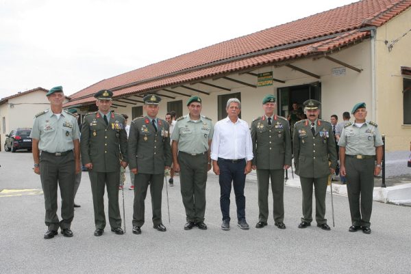 Τελετή αλλαγής διοίκησης στην  Ε΄ Μοίρα Καταδρομών στη Δράμα