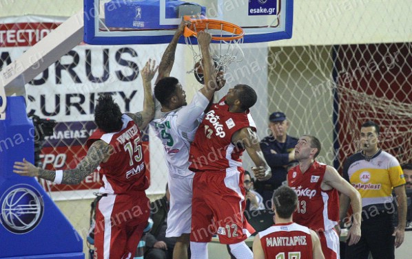 ΚΑΟΔ - Ολυμπιακός: 75 -69 (φωτογραφικό ρεπορτάζ)