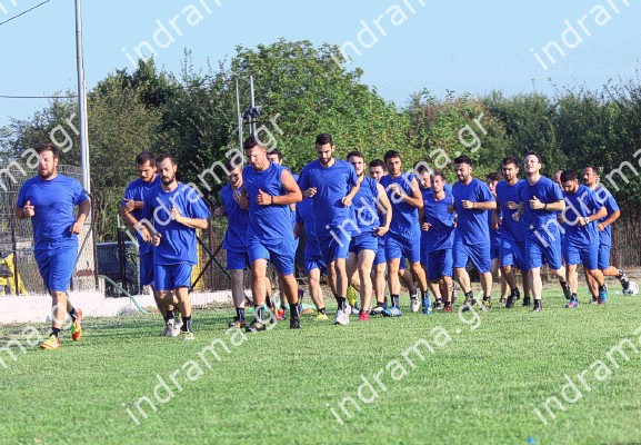 Με όρεξη και μεγάλο ρόστερ η 1η προπόνηση του προαστείου. 