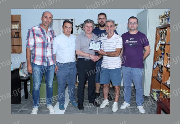 Βράβευση Νικόλαου Τσιλιγκερίδη