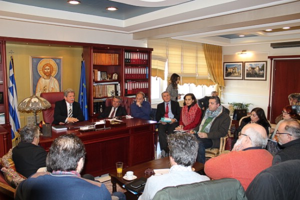 Kοπή Bασιλόπιτας Πανδραμαϊκού Νόστου