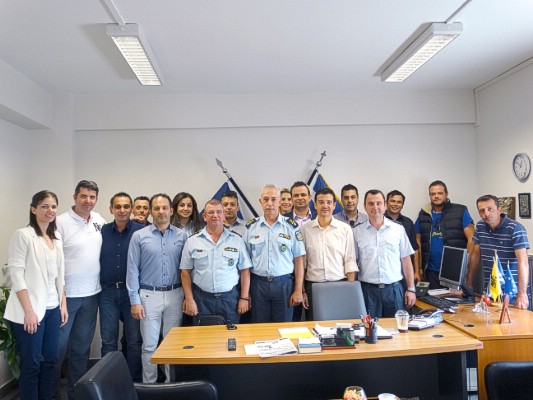 Επίσκεψη του Διοικητικού Συμβουλίου της Ένωσης Αξιωματικών Ανατολ. Μακεδονίας & Θράκης στη Διεύθυνση  Αστυνομίας Δράμας