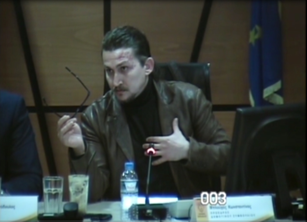 Επιστολή απο τον Κωνσταντίνο Μπλούχο