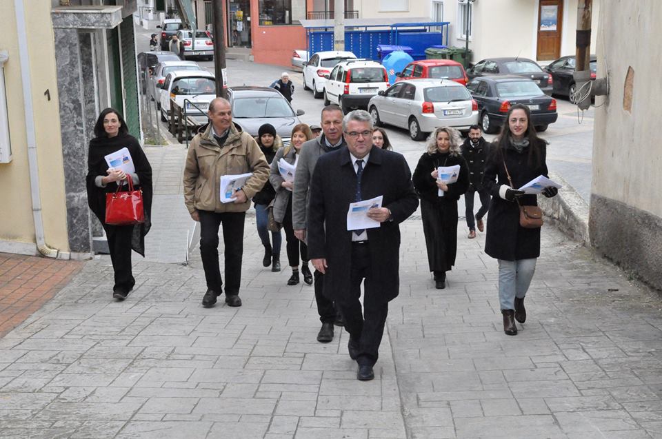 Επίσκεψη Δημάρχου Δράμας και Επικεφαλής της Παράταξης «Ενώνουμε τη Δράμα» κ. Χριστόδουλου Μαμσάκου στην Τοπική Κοινότητα Μοναστηρακίου