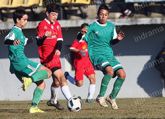 Ε.Π.Σ. Δράμας – Ε.Π.Σ. Μακεδονίας 1-5    (Κατηγορία Κ14)