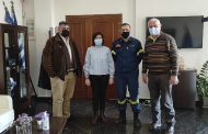 Συναντήσεις Διοικητή Πυροσβεστικής Υπηρεσίας Δράμας με τους Δημάρχους Προσοτσάνης και Δοξάτου