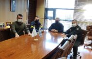 Εθιμοτυπική επίσκεψη του Διοικητή Πυροσβεστικής Υπηρεσίας Δράμας στον Δήμαρχο Δράμας