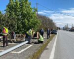 Φωταγώγηση του δρόμου Μαυρολεύκης, κατόπιν πρωτοβουλίας του Αντιπεριφερειάρχη Δράμας κ.Γεώργιου Παπαδόπουλου και σε συνεργασία με τον Δήμο Προσοτσάνης