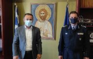 Συνάντηση του Αντιπεριφερειάρχη Δράμας κ.Γεώργιου Παπαδόπουλου με τον νέο Συντονιστή Επιχειρήσεων Κεντρικής-Ανατολικής Μακεδονίας και Θράκης Υποστράτηγο Μάριο Αποστολίδη