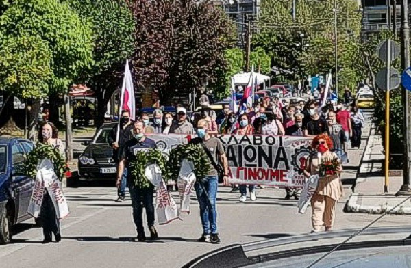 Πραγματοποιήθηκε η απεργιακή συγκέντρωση των σωματείων Εργαζομένων.