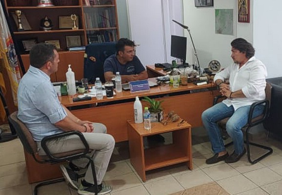 Επίσκεψη στην Πυροσβεστική Δράμας