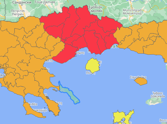 Τα μέτρα που ισχύουν από σήμερα,  έως και την 1η Οκτωβρίου στις Π.Ε  Δράμας, Ξάνθης και Καστοριάς