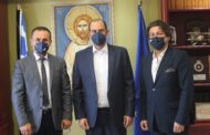 Επίσκεψη του Υφυπουργού Δικαιοσύνης κ.Γεώργιου Κώτσηρα στον Αντιπεριφερειάρχη Δράμας κ.Γεώργιο Παπαδόπουλο