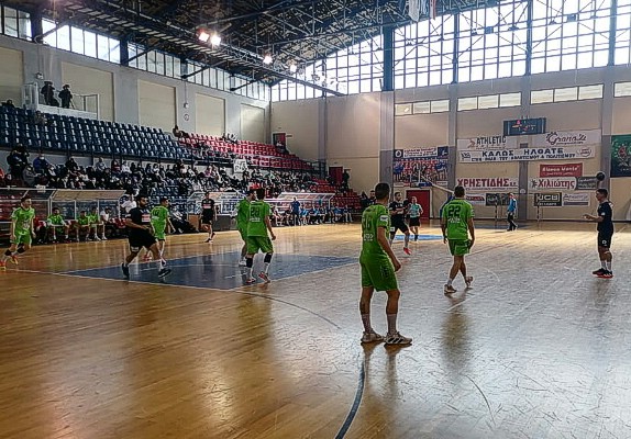 Στην χειρότερή του μέρα ο Bianco Monte Δράμα 1986 ηττήθηκε από τον σοβαρό Διομήδη με 23-33.