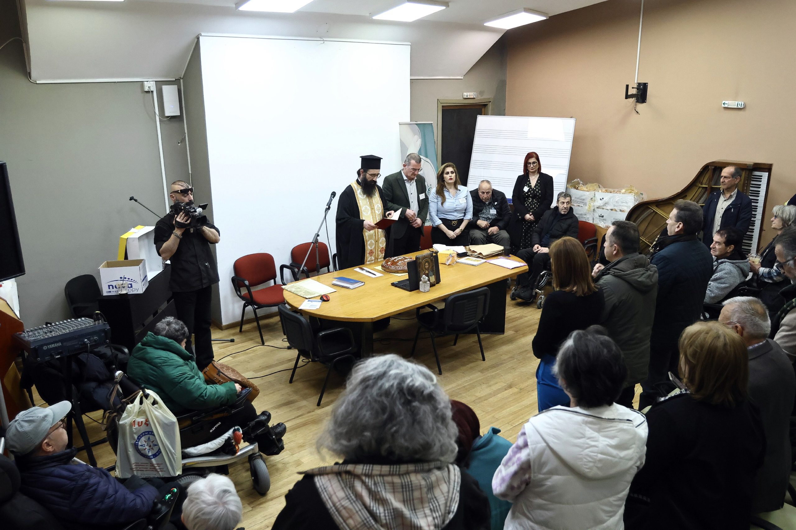 Πραγματοποιήθηκε η ετήσια Τακτική Γενική Συνέλευση του Σωματείου ΑμεΑ ΠΕ.Δράμας και η η κοπή βασιλόπιτας.