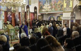 Την ακολουθία του Ακαθίστου Ύμνου στον Ιερό Ναό του συμπολιούχου Δράμας Αγίου Χρυσοστόμου Σμύρνης, την Παρασκευή 19 Απριλίου 2024