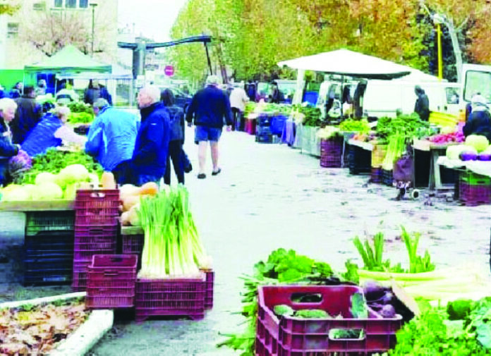 Επαναλειτουργία υπαίθριας αγοράς παραγωγών πλησίον του Διοικητηρίου Δράμας